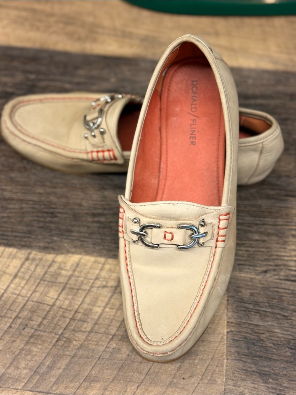 Donald J. Pliner Suzy Leather Loafers